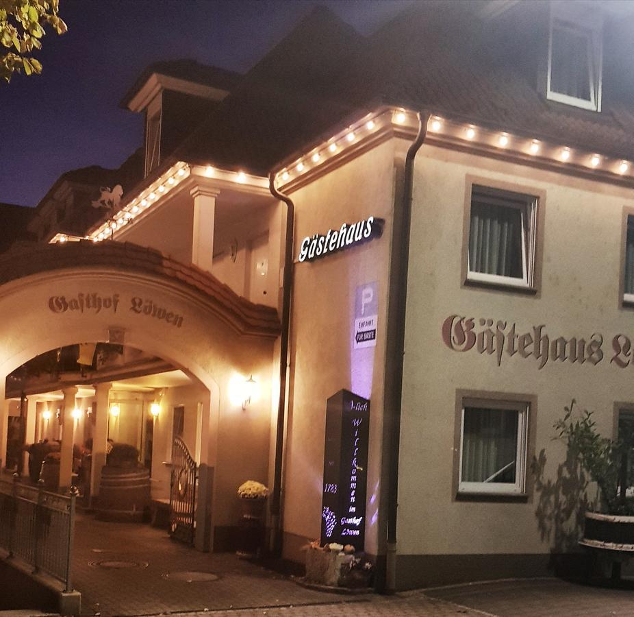 Hotel Loewen Garni Oberrimsingen Exterior foto